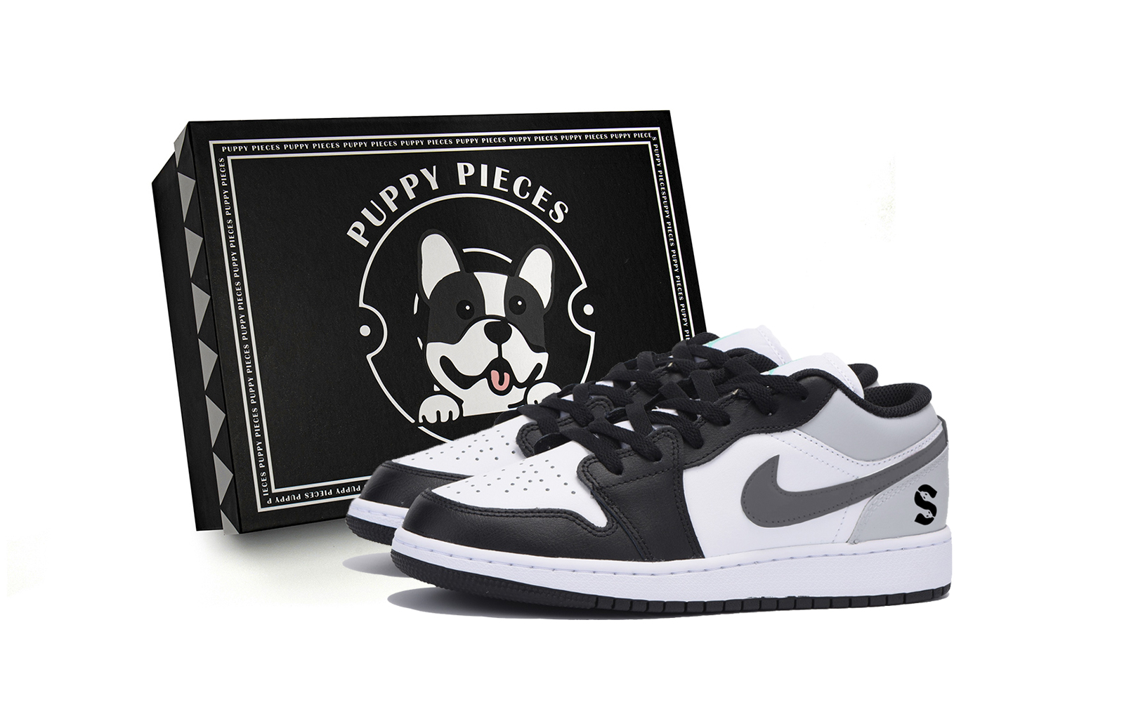 Jordan Air Jordan 1 Vintage Basketball Shoes Men’s Low Top Dark Gray