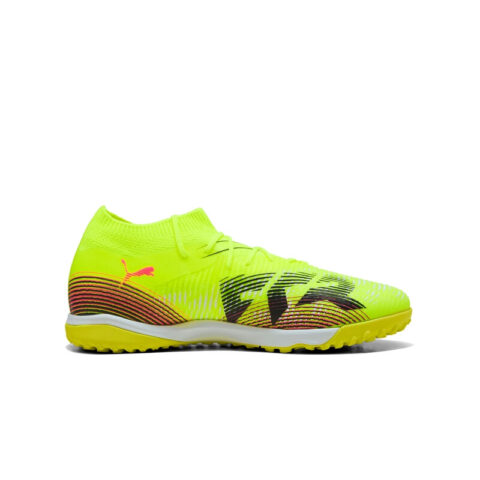 PUMA FUTURE 8 MATCH Comfortable And Lightweight Abrasion Resistant Soccer Shoes Unisex Yellow