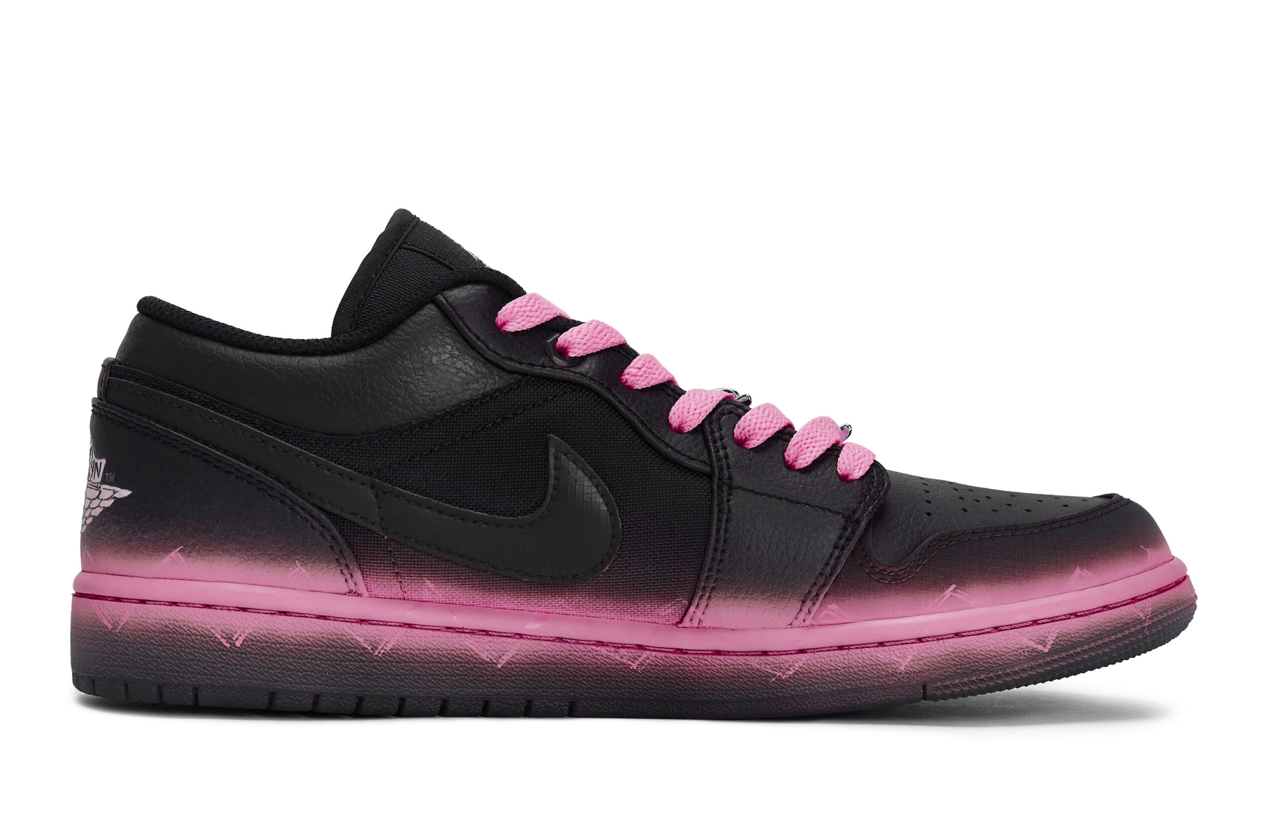 Jordan Air Jordan 1 Vintage Basketball Shoes Unisex Low Top Rose Red