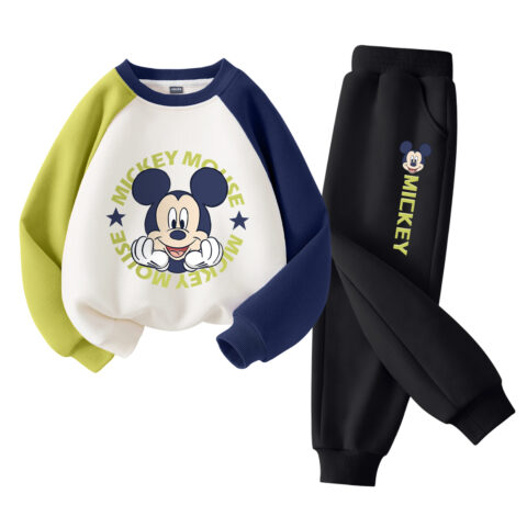 Disney Kids Casual Sportswear Crew Neck Moderate