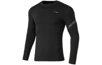 Li Ning Fitness Clothing Men's New Standard Black Moderate