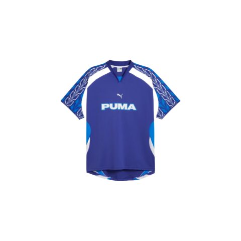 PUMA RELAXEDFootball Jersey Unisex DRYCELL Soccer Jersey Unisex Blue Purple