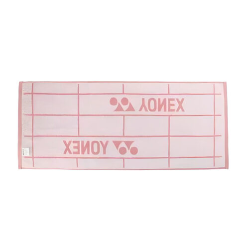 YONEX Sports Towels Pink/Green Cotton/Polyester Fitness, Playing Ball, Swim, Shower Unisex 34cmx82cm
