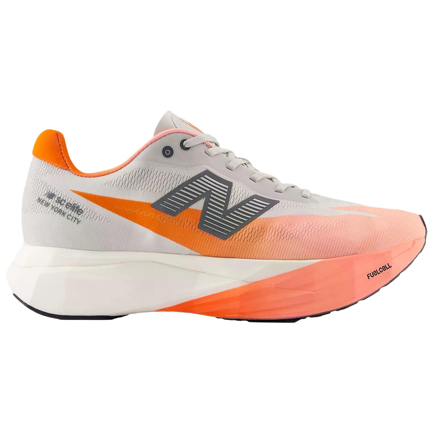 New Balance FuelCell SuperComp Elite V5 Breathable Running Shoes Men’s Orange White
