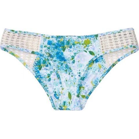 Victoria's Secret Swimming Shorts Women's Blue Print