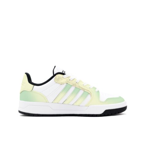 Adidas Neo Entrap Cushioning, Wear Resistant Low top Vintage Basketball Shoes Unisex Yellow Green