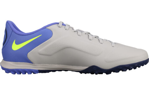 Nike Legend 9 Academy Tf Turf Low Top Soccer Shoes Grey Gray