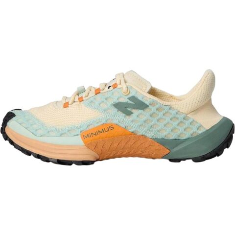 New Balance Minimus Trail Abrasion Resistant Low top Running Shoes Women’s Beige Green