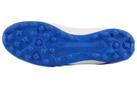LiNing MG Rubber Short Studs Artificial Ground Cushioning Anti-Slip And Wear-Resistant Soccer Shoes Men’s White Blue