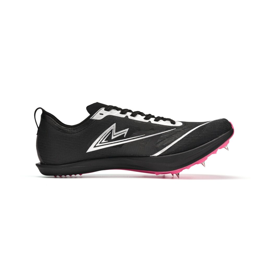 YINSUMAO Track & Field Competition Sprint Racing Training Running Shoes Unisex Phantom Black