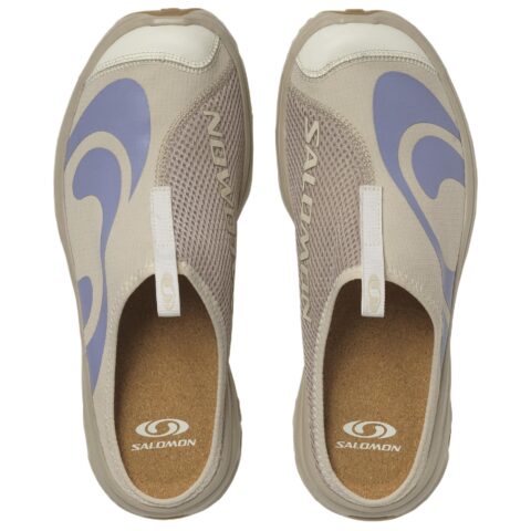 SALOMON RX Slide 3.0 Cushioning Coverage Lightweight Low top Training Shoes Unisex Beige Purple