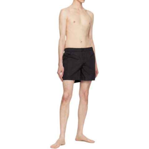 Moncler Logo Patch Lightweight Swim Shorts