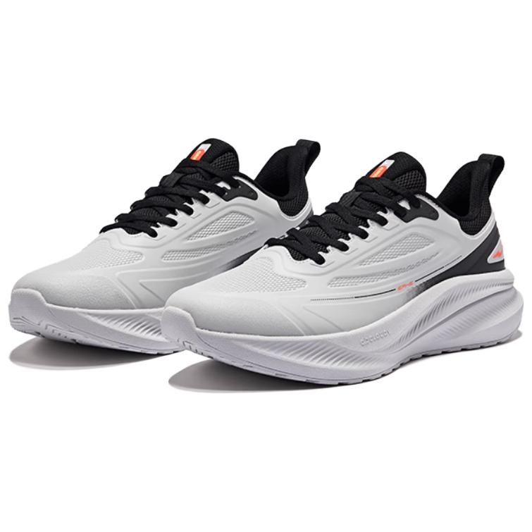 Erke Cushioning Abrasion Resistant Cushioning, Wear Resistant Low top Casual Running Shoes Men’s Mist Gray