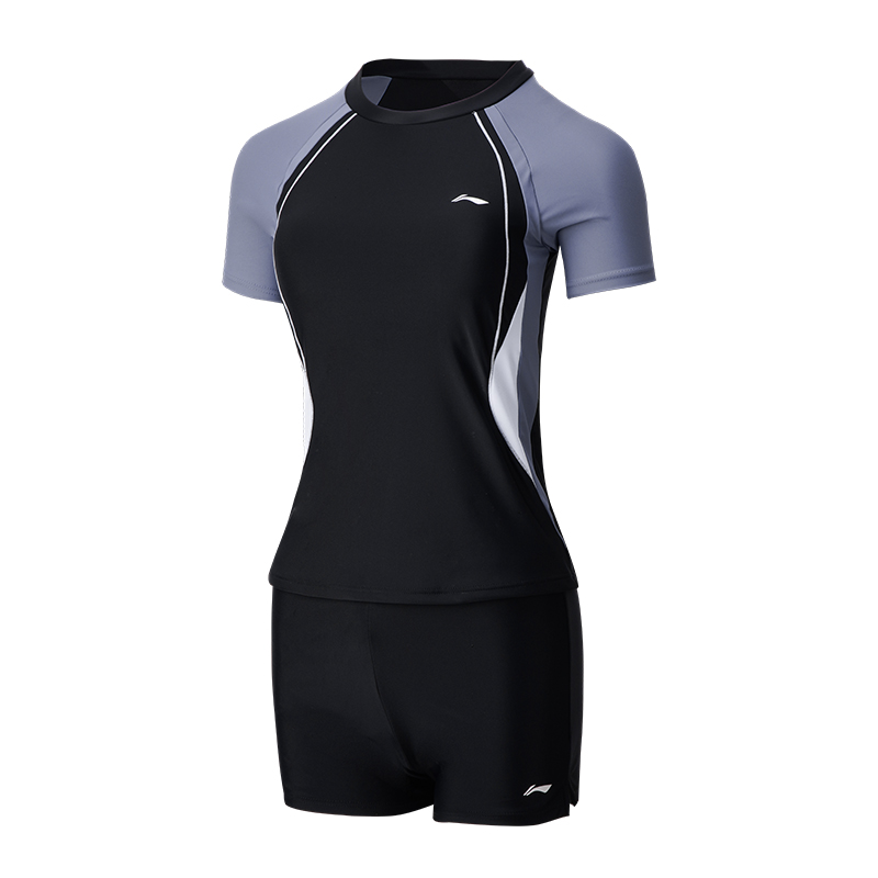Li Ning Two Piece Swimsuit Women's Black