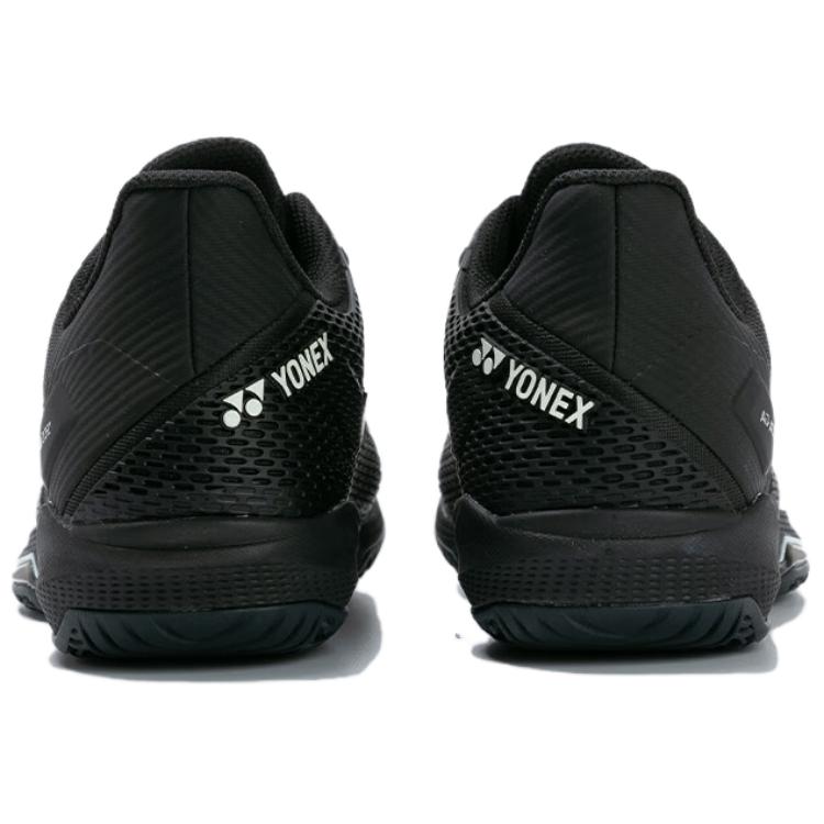 YONEX Cushioning Breathable Coverage Support Balance Impact Resistant Lightweight Low top Tennis Shoes Unisex Black