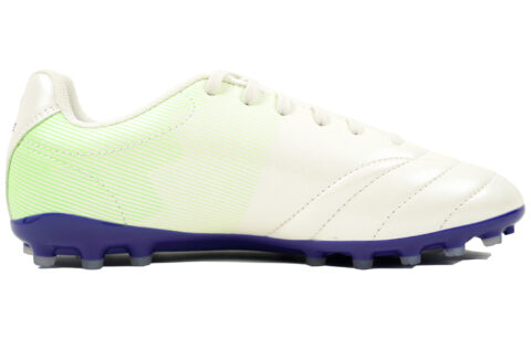 KELME MG Multi Ground Abrasion Resistant Slip Resistant Soccer Shoes Unisex White Green