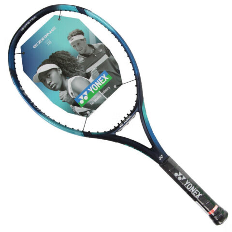 YONEX EZONE 07 110 255g Racket Weight 110 Square Inches Head Size Sky Blue Unisex Carbon Fiber Tennis Rackets