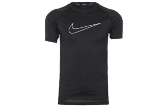 Nike Pro Dri-FIT Men's Tight-Fit Short-Sleeve Top Black