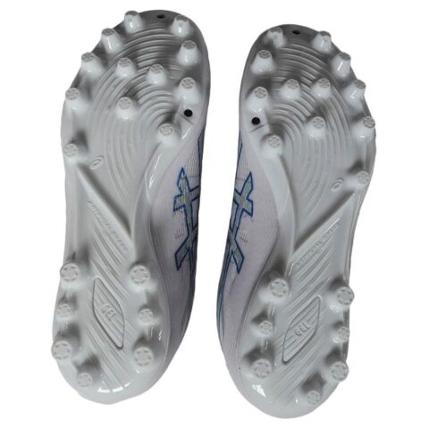 ASICS DS LIGHT ACROS PRO 3 Abrasion Resistant Soccer Shoes Unisex White Blue