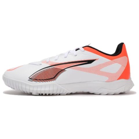 PUMA Ultra 5 Play TT Turf Abrasion Resistant Soccer Shoes Unisex White