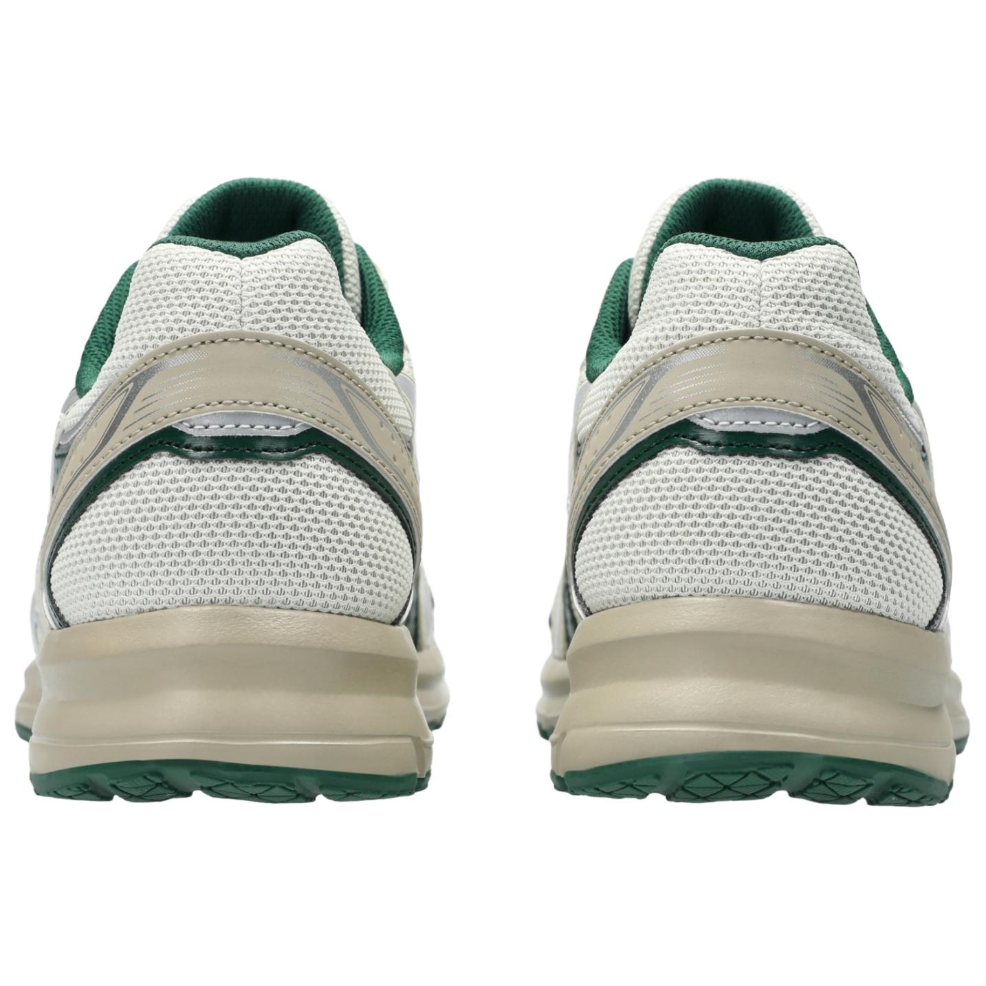 ASICS JOG 100S Cushioning Breathable Running Shoes Unisex Beige Silver Green