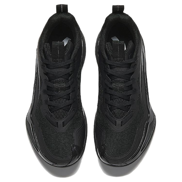 CHAOJIANTA Crazy 4 Breathable Lightweight Rebound Low top Basketball Shoes Men’s Basic Black