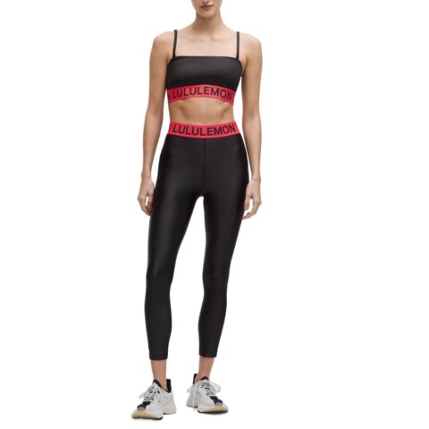 Lululemon Yoga Pants 25.5′ Women’s Black Red