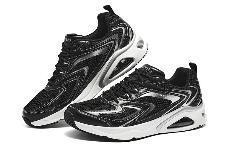 Skechers Abrasion Resistant Lightweight Wear resistant And Lightweight Low top Casual Running Shoes Men’s Black
