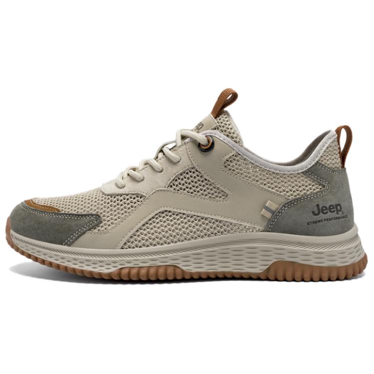 Jeep Low top Mountaineering Shoes Men’s Khaki Brown