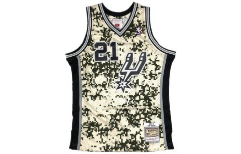 Mitchell & Ness Hardwood Classics Swingman 'NBA San Antonio Spurs 2013 14 Tim Duncan' Jersey