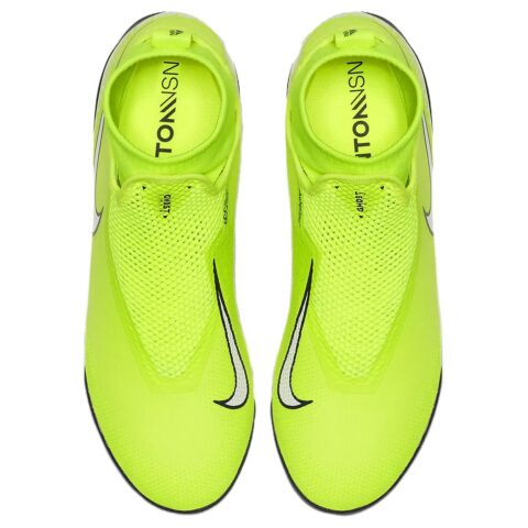 Nike TF Turf Cushioning Slip Resistant Abrasion Resistant Soccer Shoes Unisex Green