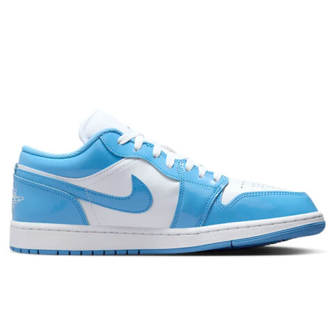 Jordan Air Jordan 1 Vintage Basketball Shoes Unisex Low Top White/Blue