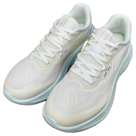 Erke Slip Resistant Abrasion Resistant Low top Casual Running Shoes Unisex White Blue
