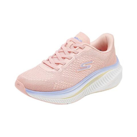 Skechers Women’s GO WALK Comfortable Abrasion Resistant Low top Running Shoes Women’s Light Pink