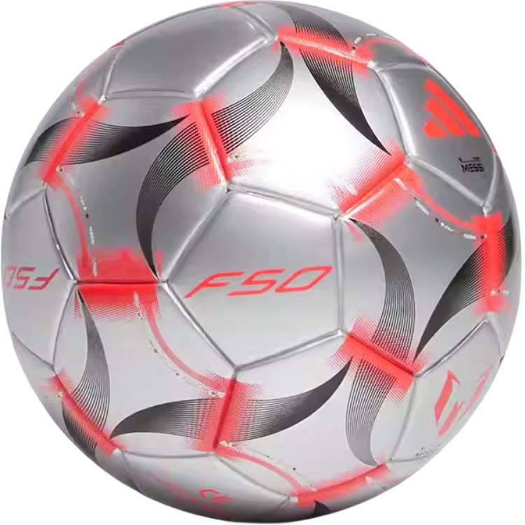 Adidas Size 1 Soccer Ball Pu Seamless Thermal bonding Unisex Red Gray