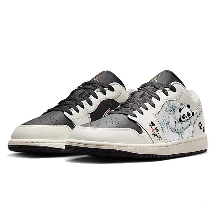 Jordan Air Jordan 1 Low top Vintage Basketball Shoes Men’s White