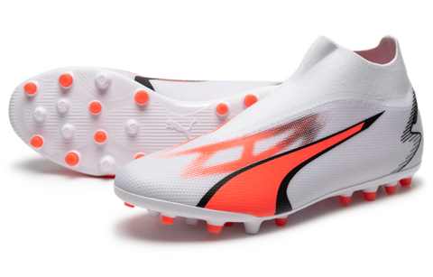 PUMA Ultra Match + Ll Mg ‘White Red’