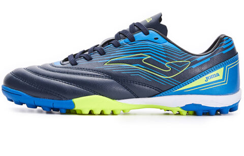 Joma TF Turf Artificial Turf Slip Resistant Abrasion Resistant Soccer Shoes Men’s Navy Blue