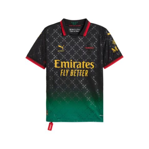 PUMA Jersey Hombre Réplica Ac Milan X OFF WHITE