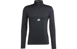 Adidas Workout Quarter Zip Track Top Workout Clothing Men's Black