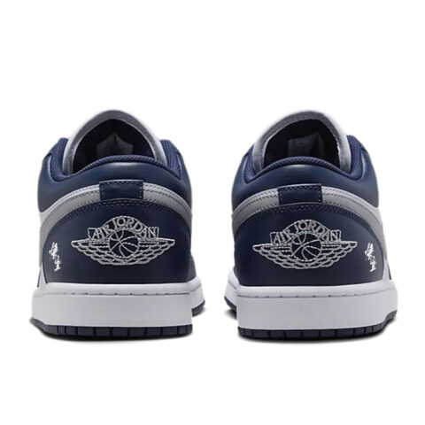 Jordan Air Jordan 1 Vintage Basketball Shoes Women’s Low Top White/Blue
