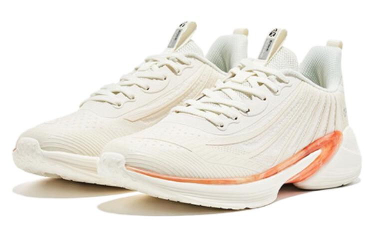 Erke Cushioning Low top Running Shoes Women’s Ivory White