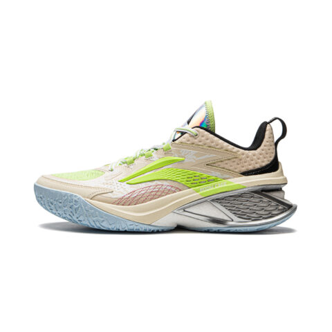 Li Ning Air Strike 11 Low top Performance Basketball Shoes Men’s Rock White Gray