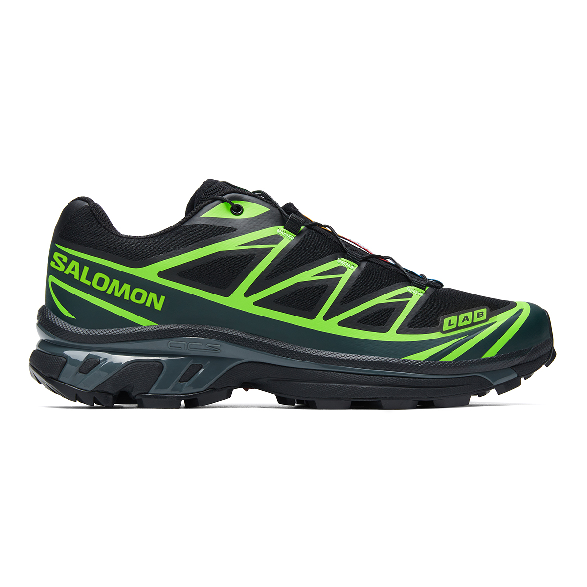 SALOMON XT-6 Neon Tokyo Green Gecko