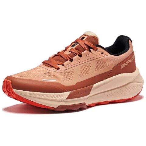 Erke Wild 1.5 Slip Resistant Abrasion Resistant Support Low top Running Shoes Men’s Coral Orange Glaze Color