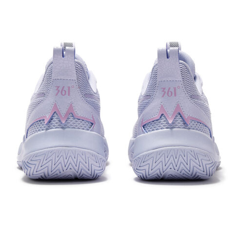 361° Slip Resistant Abrasion Resistant Low top Basketball Shoes Men’s Chalk Purple
