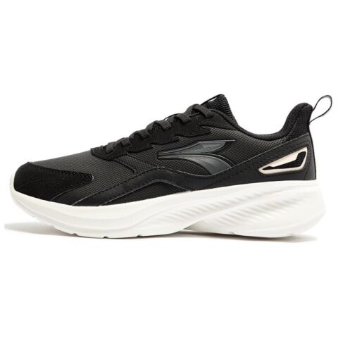 361° Slip Resistant Abrasion Resistant Low top Running Shoes Women's Black White