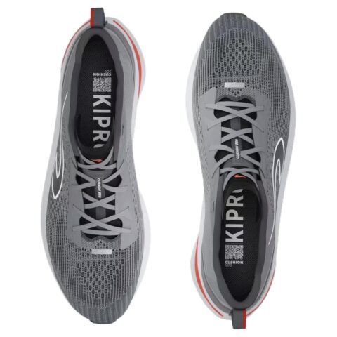 DECATHLON Breathable Cushioning Slip Resistant Low top Casual Running Shoes Men’s Gray