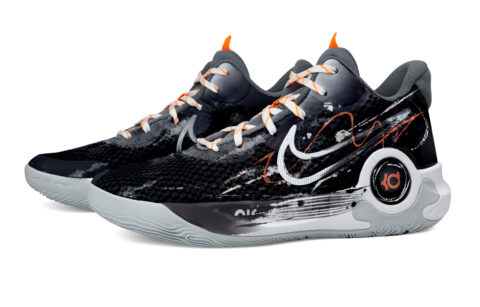 Nike KD Trey 5 IX Basketball Shoes Unisex Mid Top Black/White/Gray