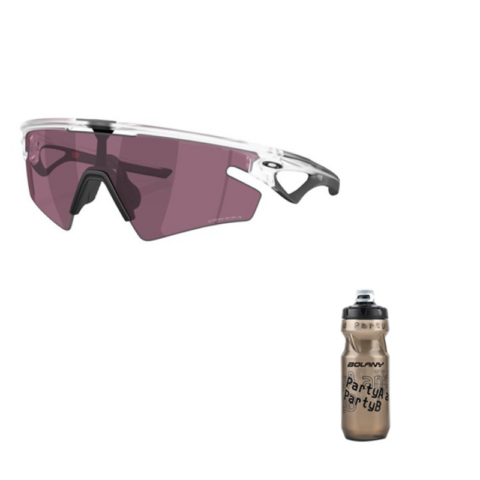 Oakley 9499 SPHAERA SLASH Everyday Trail Running Unisex Wind Resistant, Sand Resistant Cycling Glass